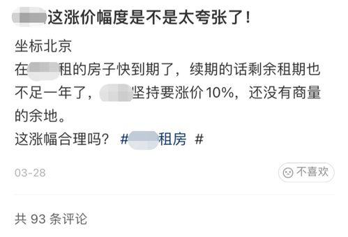 最新爆料房租,涨跌背后的市场风云